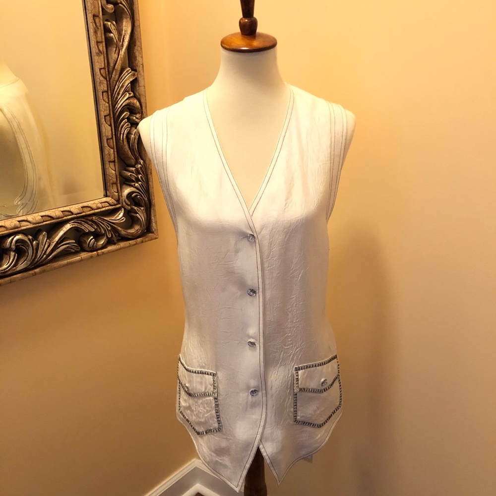 Vintage blouse-vest